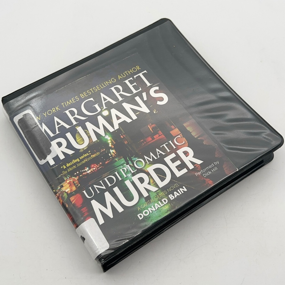 Undiplomatic Murder Margaret Truman Audiobook 10CD Unabridged Capital Crimes - Picture 4 of 5